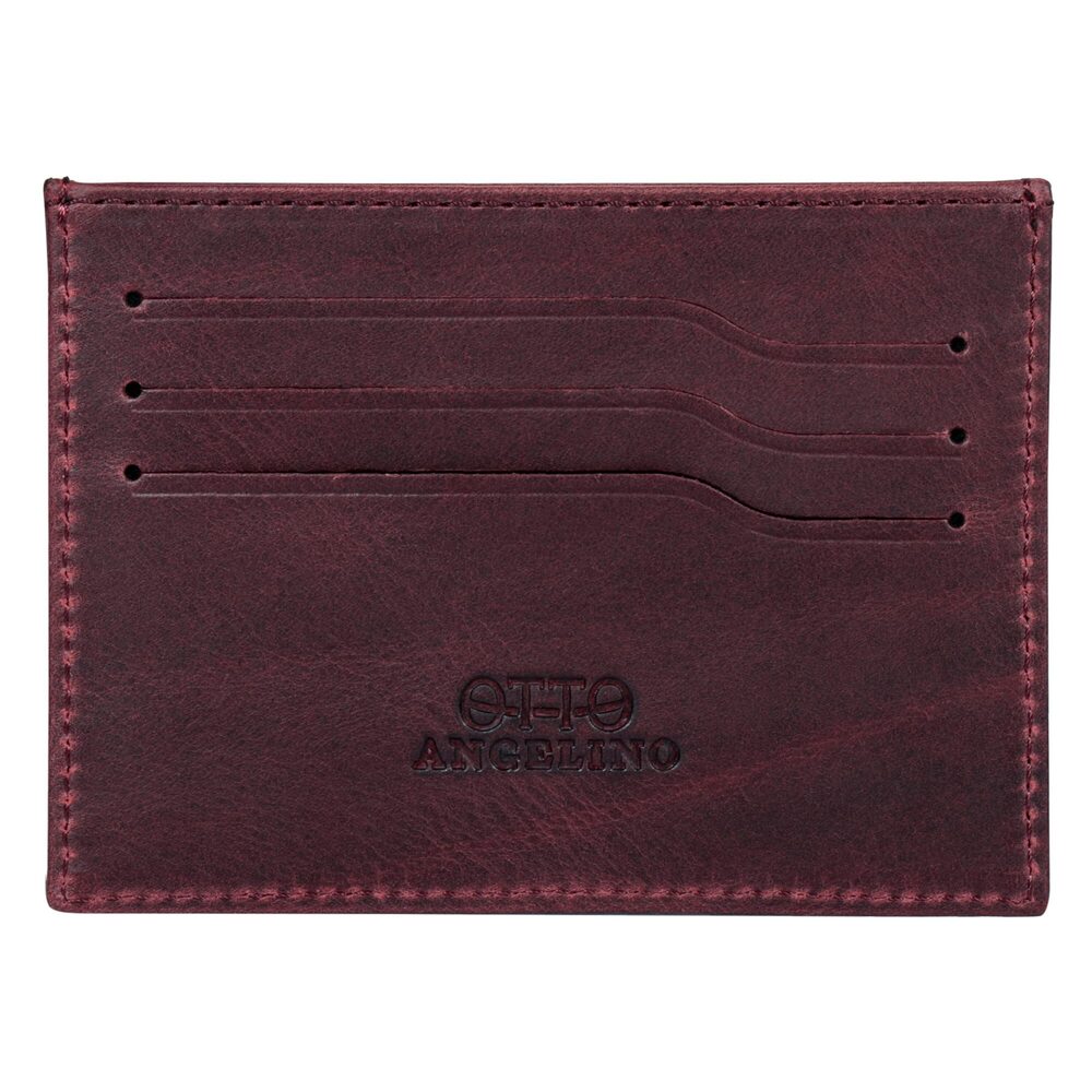 8655 Leather Ultra Slim Minimalist Cardholder Wallet - Unisex